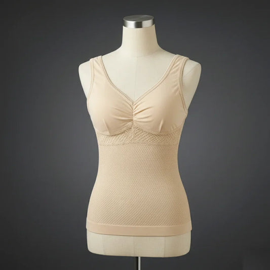 All-in-One Cami Shaper with Bra Support