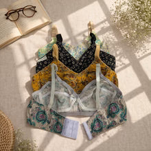 Pack of 4 Shoppingwears Colorful Lawn Bra's