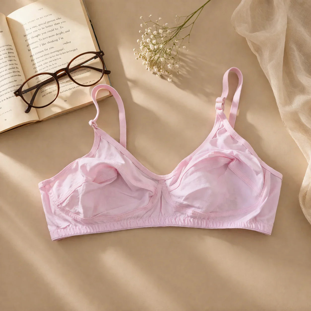 Pack of 4 Very Soft Lawn Bra's