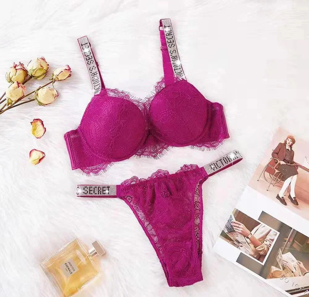 Victoria Secret Lingerie Bra Underwear Set - Bridal Bra Set