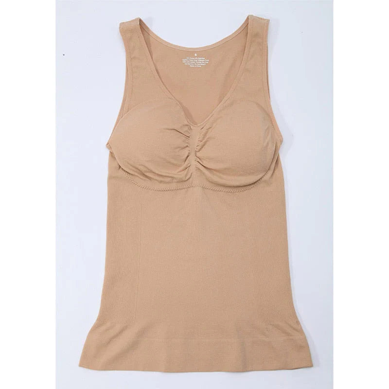 Women Support Camisole with Built-In Bra | Soft, Breathable & Stretchable