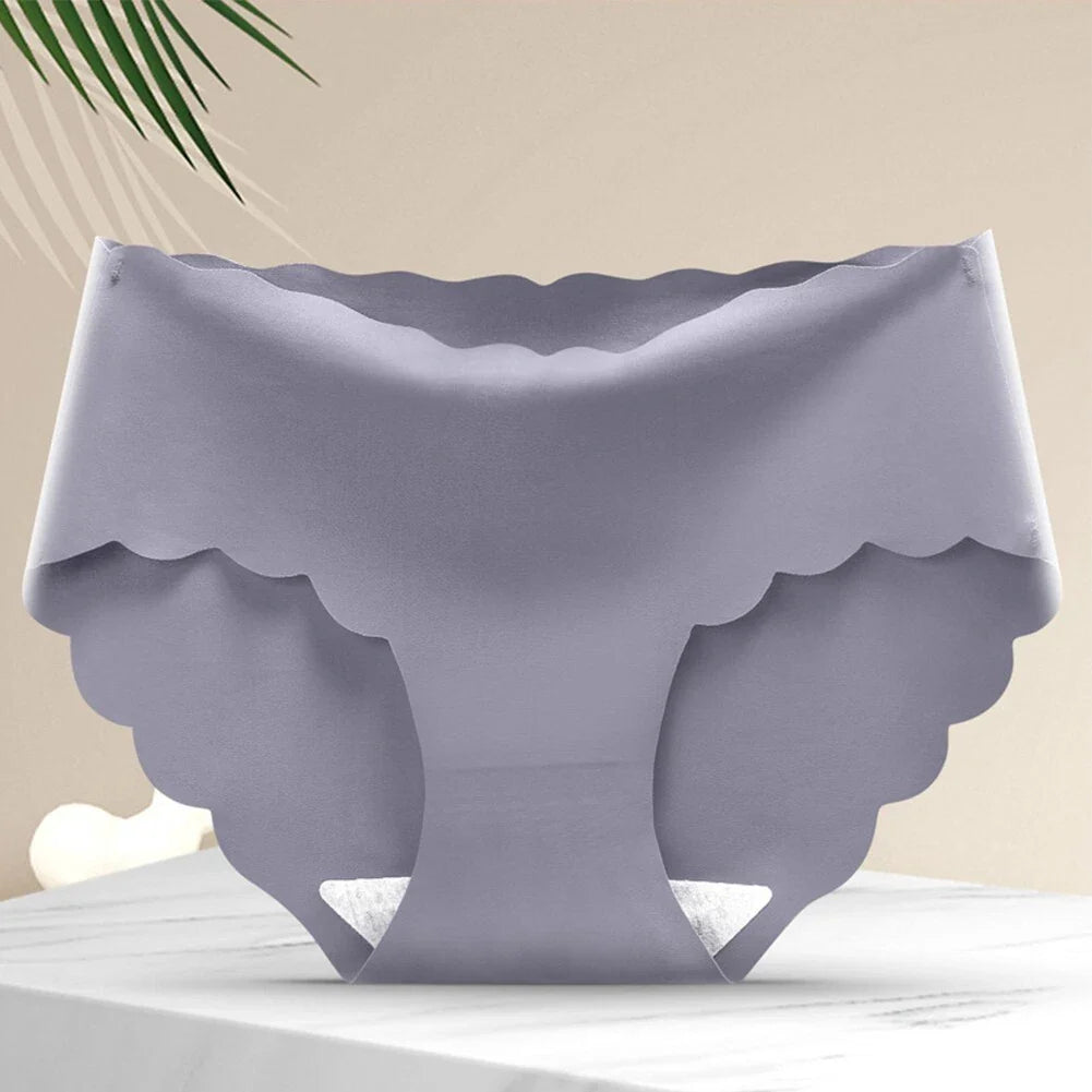 Seamless Panties Women Briefs Breathable Underwear Mid-waist Triangle Panties Women